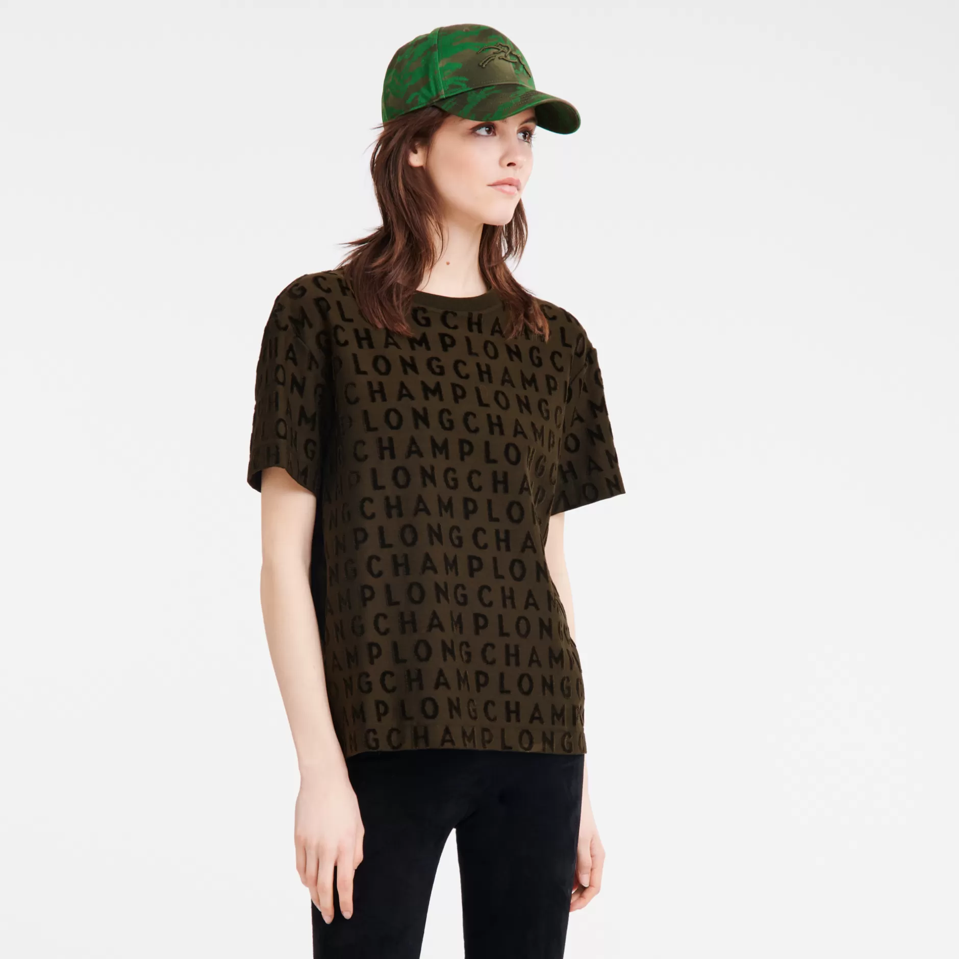 Groot T-shirt Met Logo>Longchamp Flash Sale