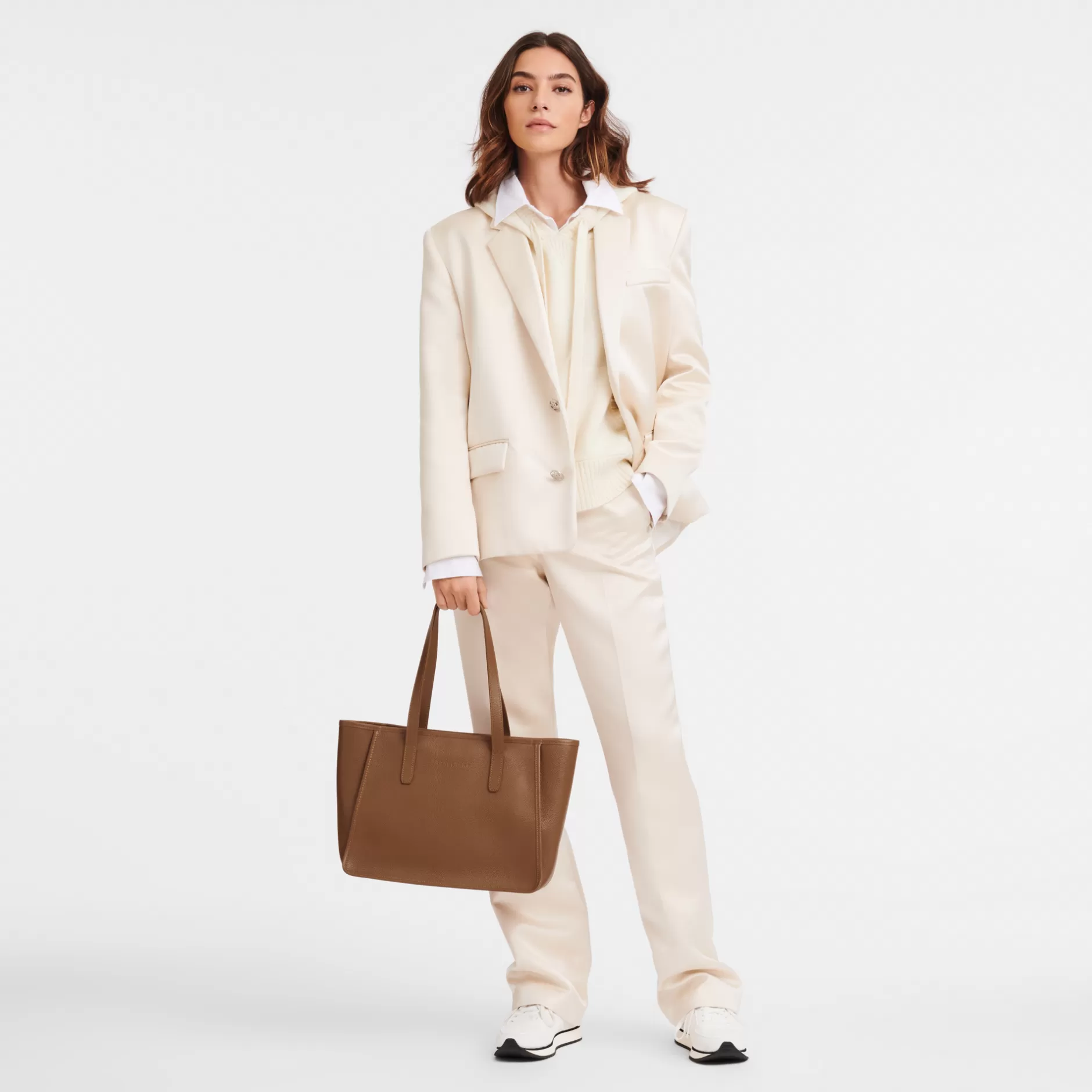 Le Foulonné Shopper L>Longchamp New