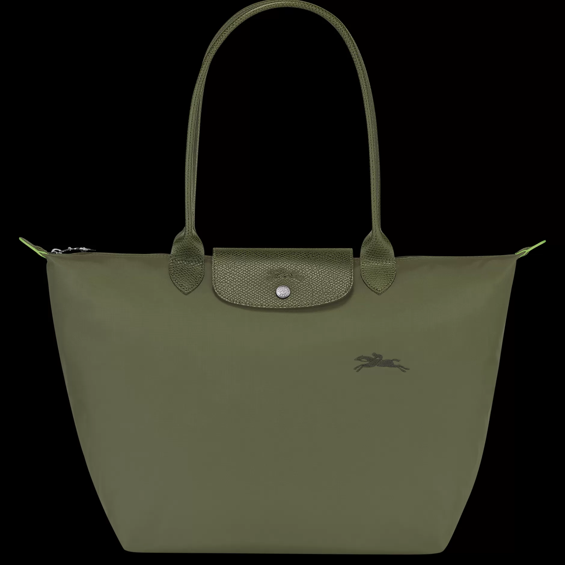 Le Pliage Green Schoudertas L>Longchamp Discount