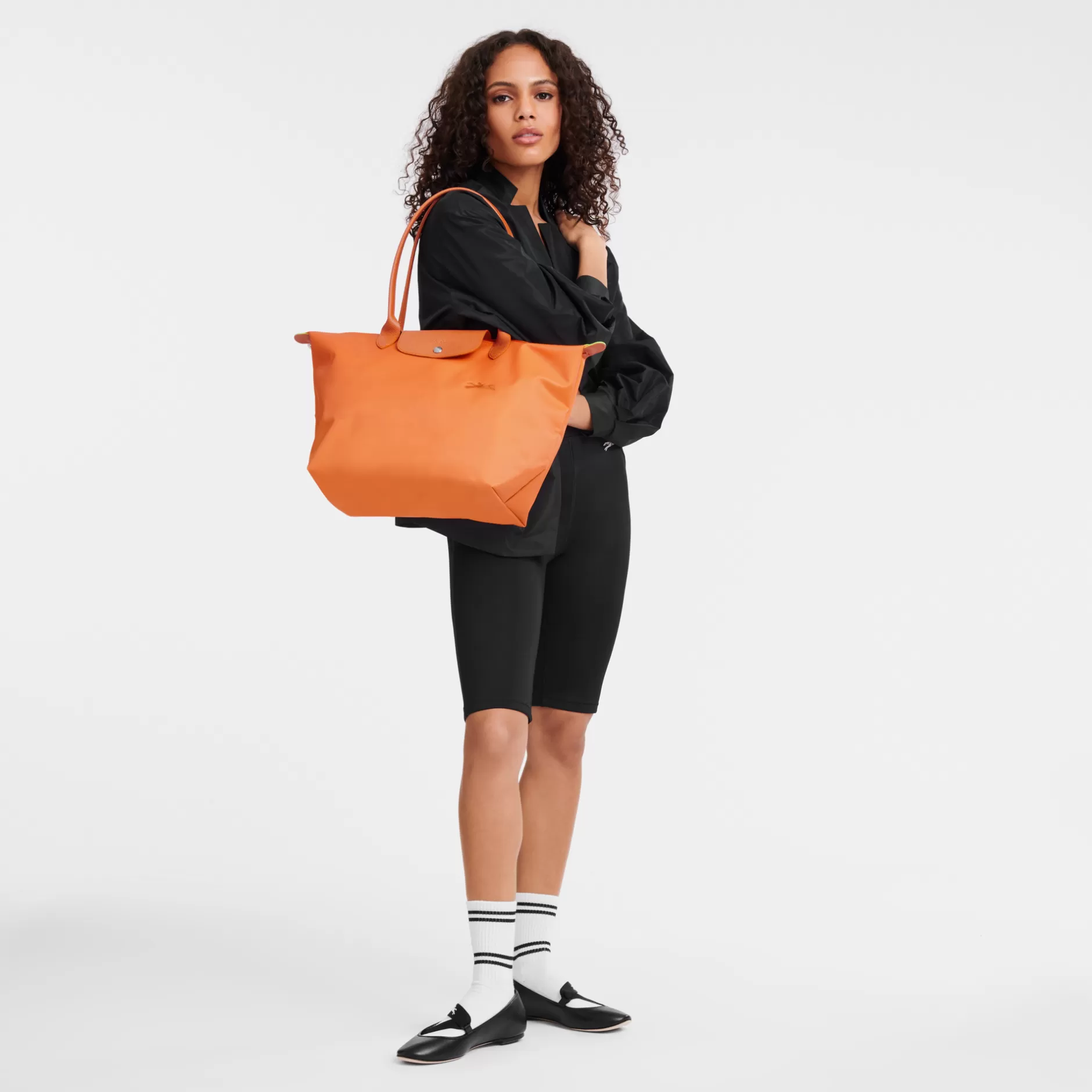 Le Pliage Green Schoudertas L>Longchamp Discount