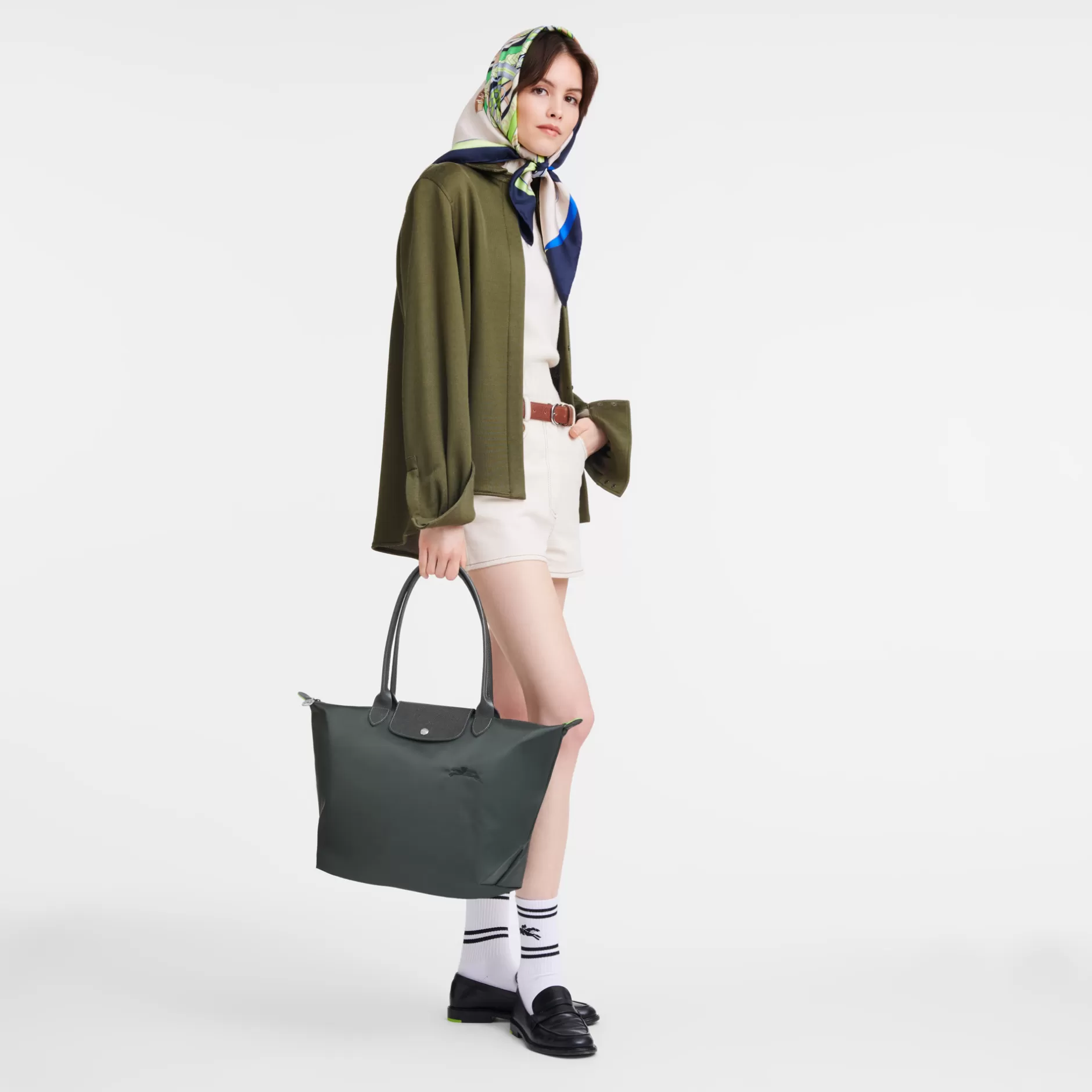 Le Pliage Green Schoudertas L>Longchamp Flash Sale