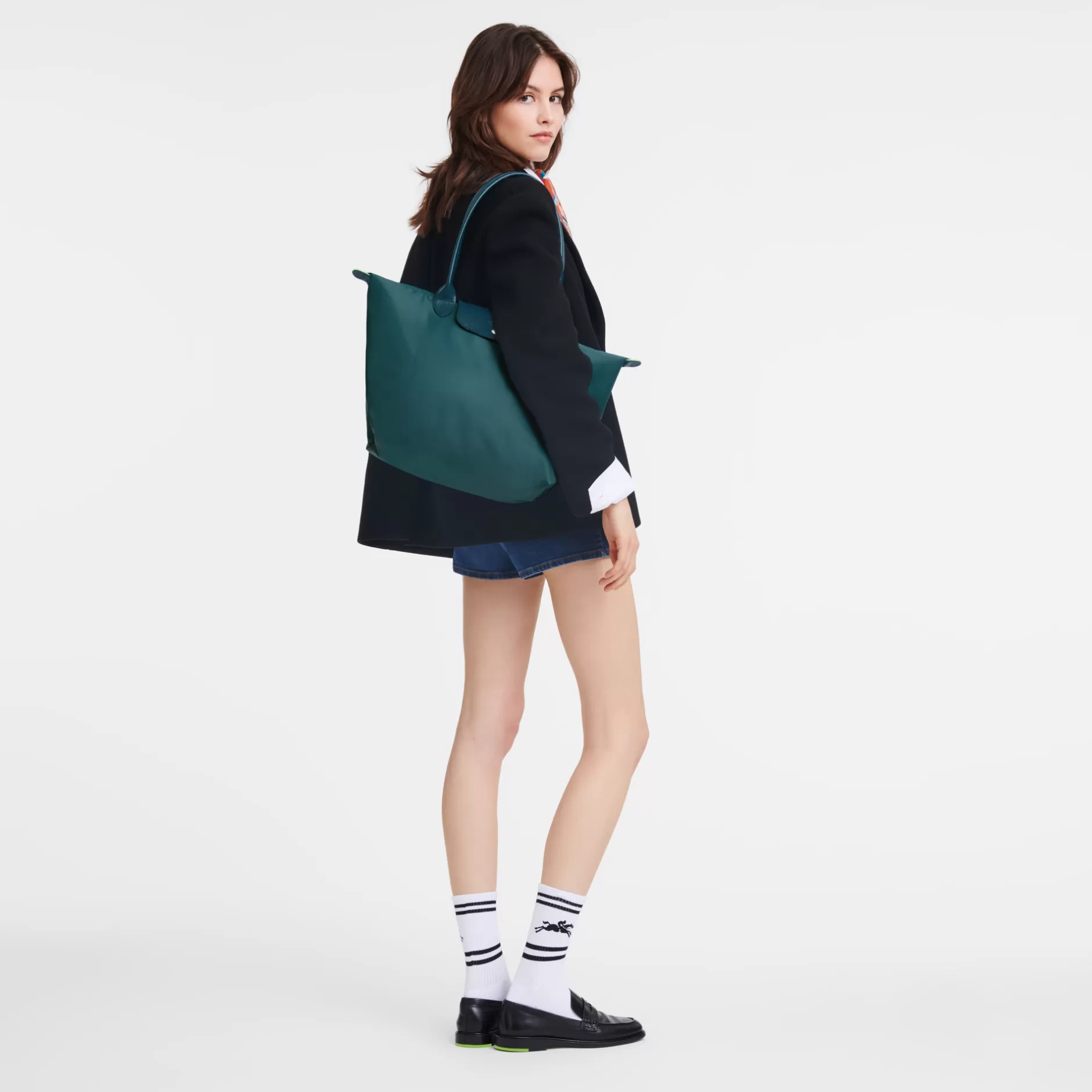 Le Pliage Green Schoudertas L>Longchamp Clearance