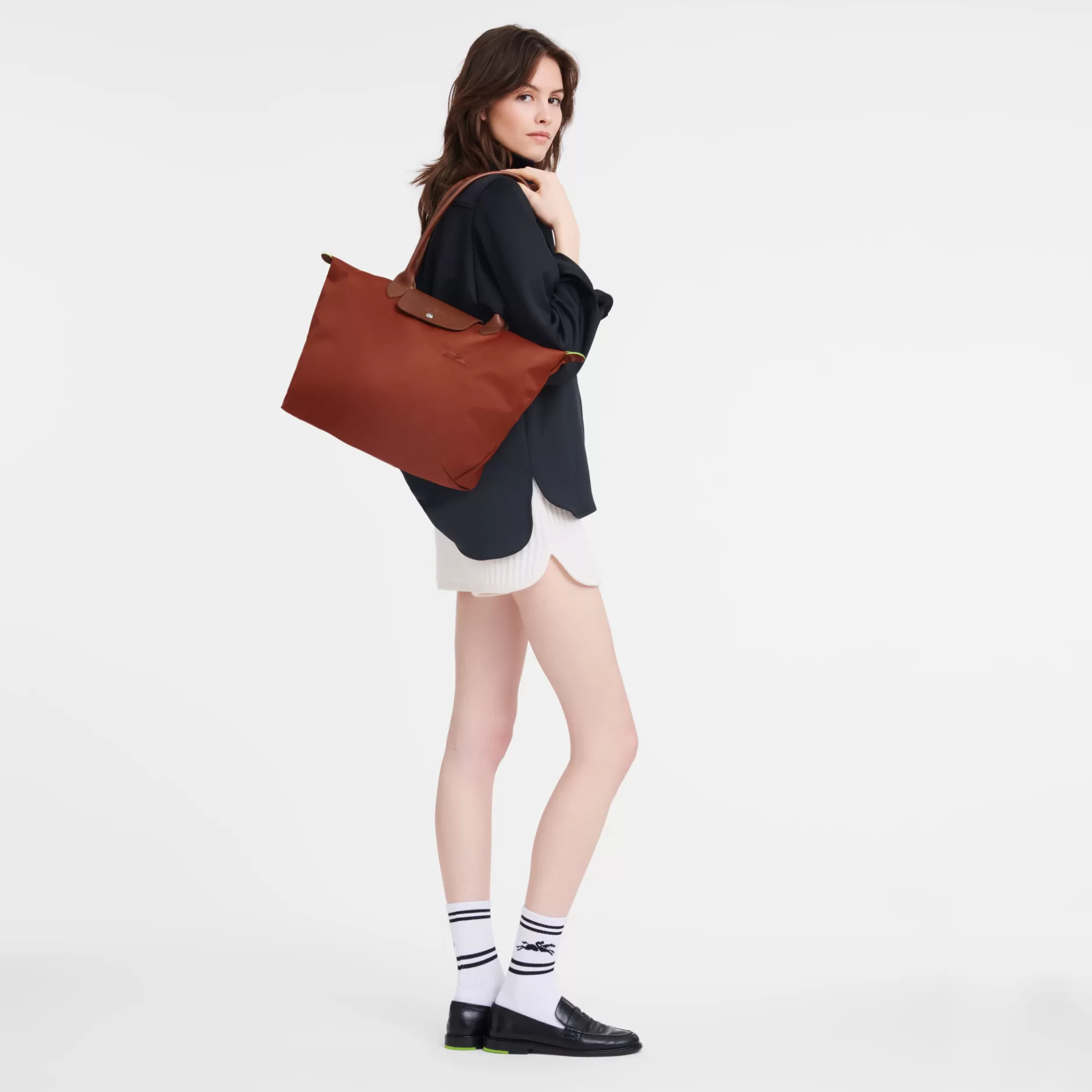 Le Pliage Green Schoudertas L>Longchamp Clearance