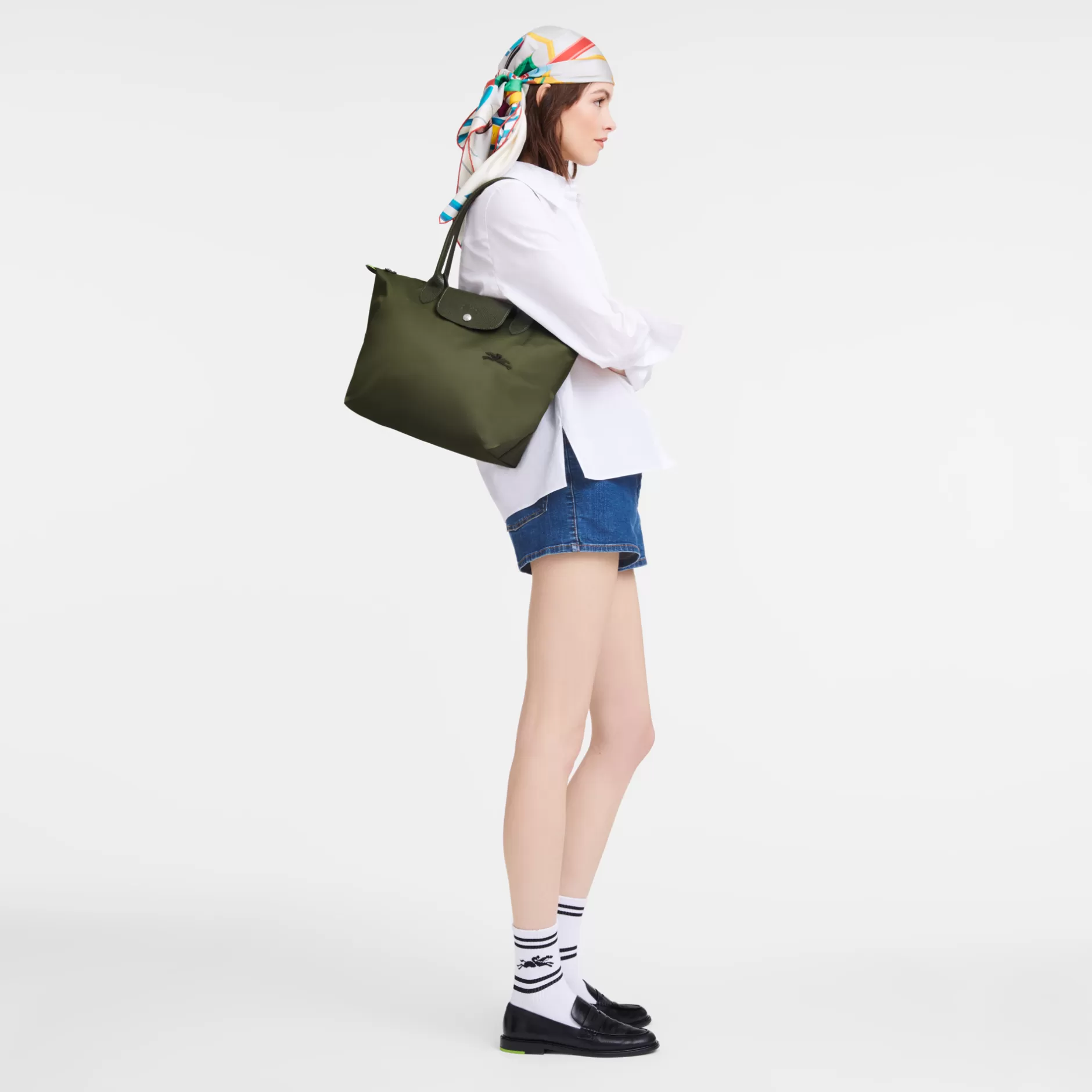 Le Pliage Green Schoudertas M>Longchamp Sale