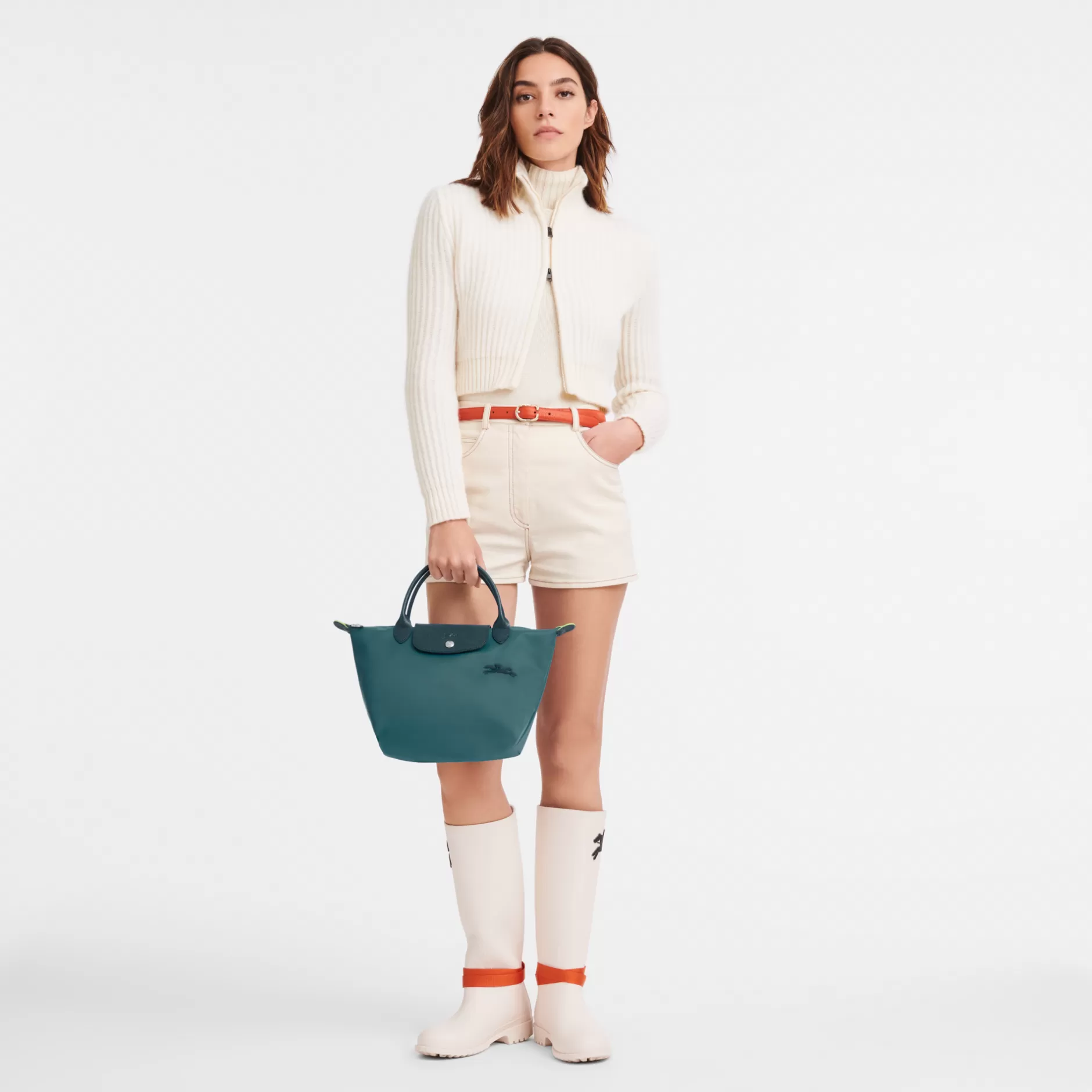 Le Pliage Green Tas Met Handgreep Aan De Bovenkant S>Longchamp New