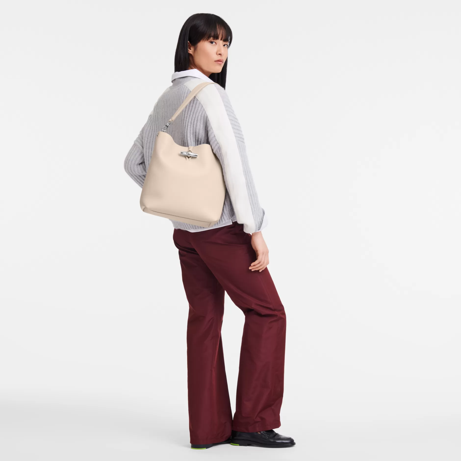 Le Roseau Schoudertas M>Longchamp Clearance