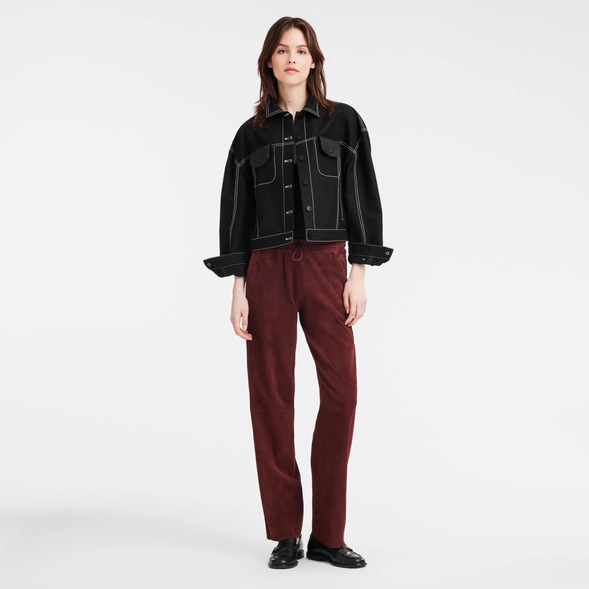 Leren Rechte Broek>Longchamp Cheap