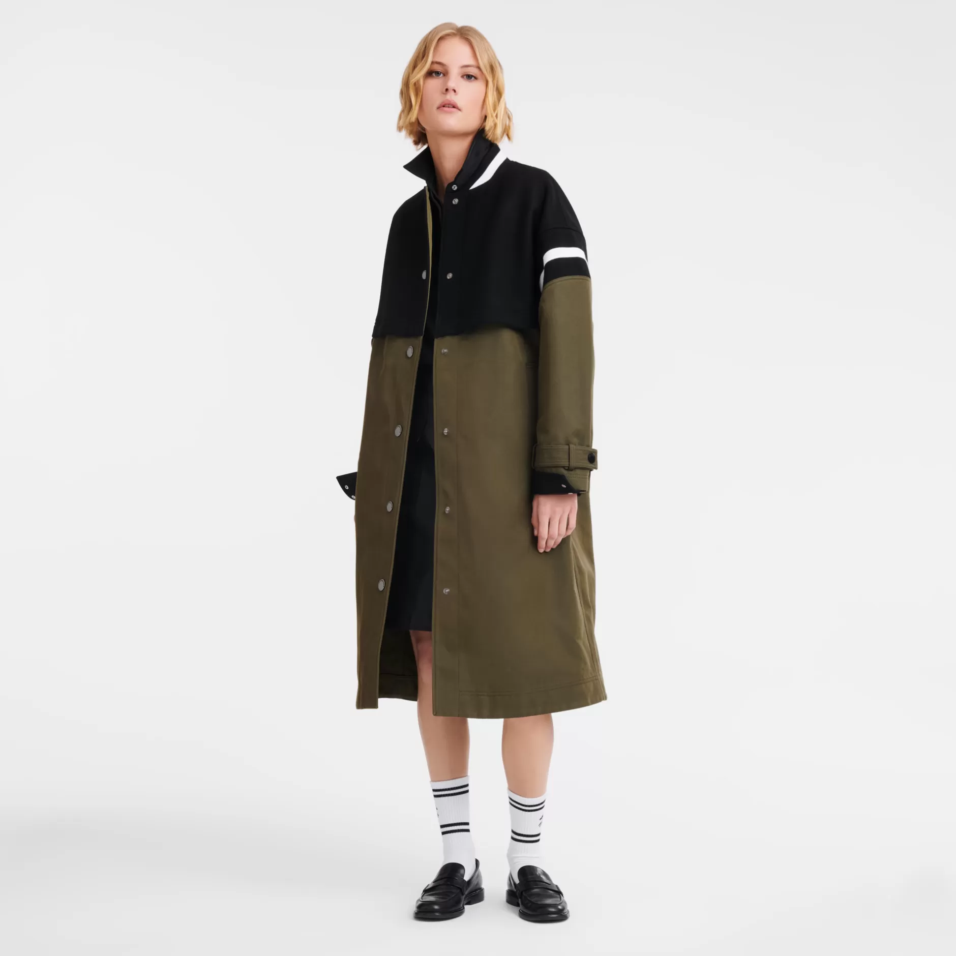 Teddy-stijl Trenchcoat>Longchamp Shop