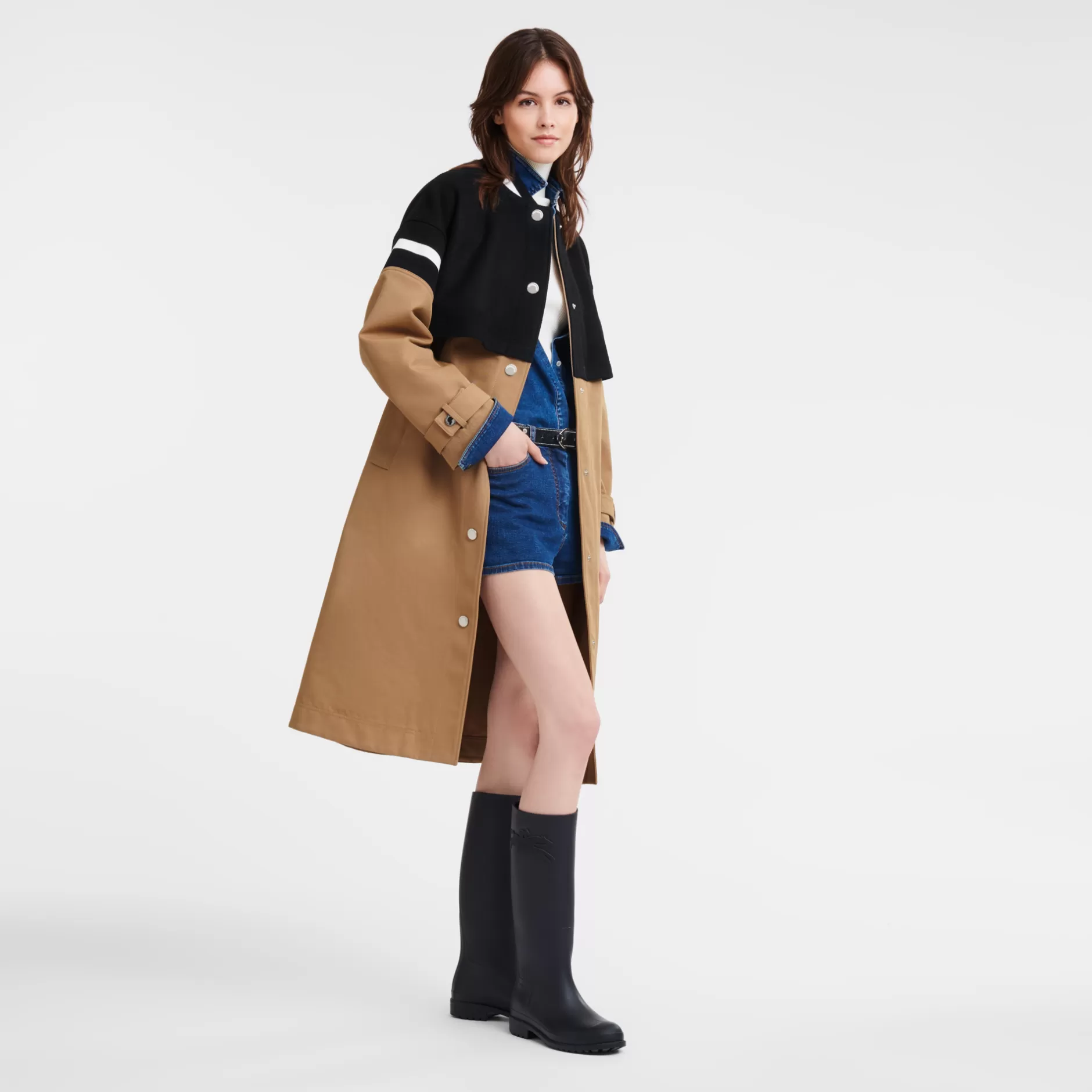 Teddy-stijl Trenchcoat>Longchamp Store